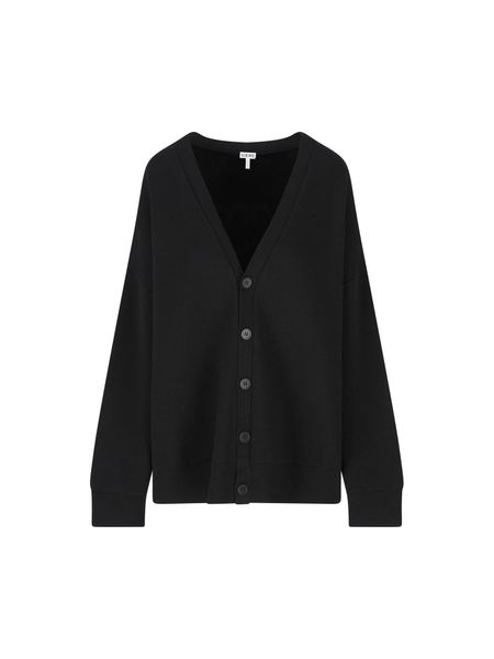Loewe V-Neck Knitted Cardigan
