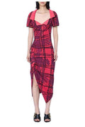 Vivienne Westwood Ruched Asymmetric Dress