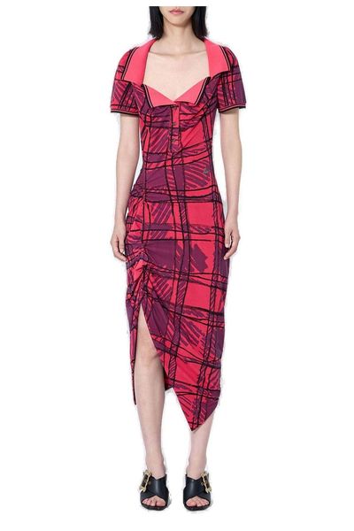 Vivienne Westwood Ruched Asymmetric Dress