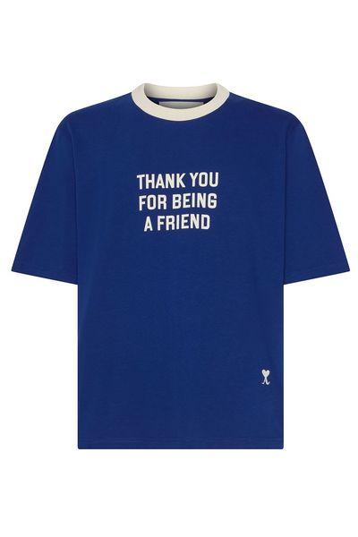 AMI Paris Short-Sleeved Crewneck T-Shirt