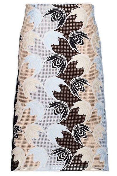 Marni Broderie Anglaise Floral Skirt