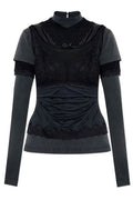 Balenciaga Layered Long-Sleeved Top