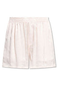 Balenciaga Monogram Elastic Waist Shorts