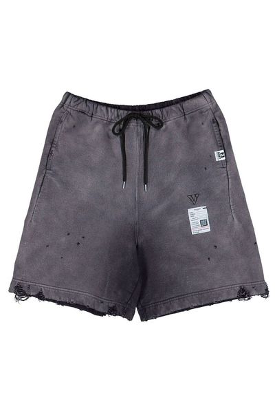 Maison Mihara Yasuhiro Distressed Faded Shorts
