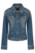 Golden Goose Deluxe Brand Button Detailed Denim Jacket