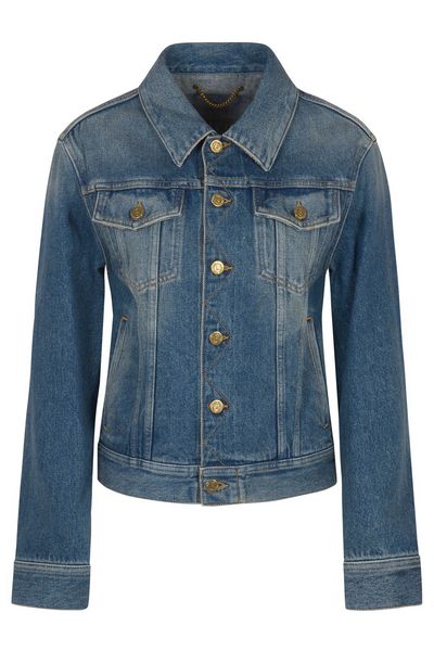 Golden Goose Deluxe Brand Button Detailed Denim Jacket