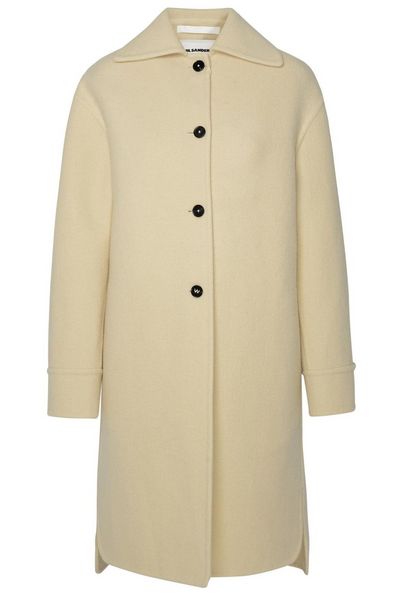 Jil Sander Single-Breasted Oversized Coat