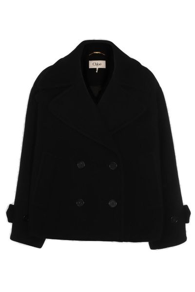 Chloé Double-Breasted Buttoned Coat