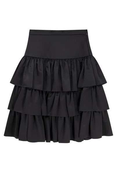 Valentino Ruffle Detailed Layered Skirt