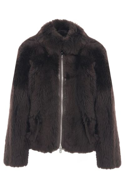 Desa 1972 Shearling High Neck Jacket