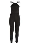 Alessandro Vigilante Strappy Fitted Jumpsuit