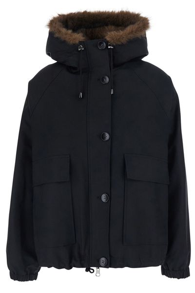 VALENTINI 1972 Reversible Hooded Coat