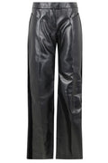 Tom Ford Pressed Crease Flared Leather Pants