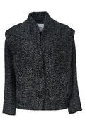 Isabel Marant Drogo Herringbone Single-Breasted Blazer