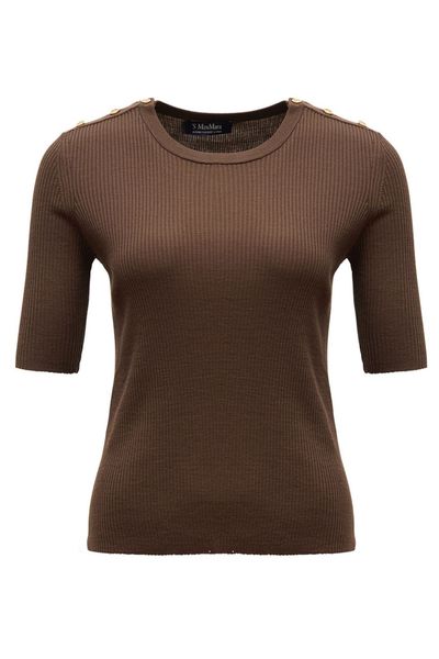 'S Max Mara Riviera Ribbed Knitted Top