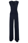 Norma Kamali Sleeveless V-Neck Jumpsuit