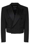 Dolce & Gabbana Dolce Gabbana Double Breasted Cropped Jacket