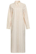 Totême Striped Buttoned Dress