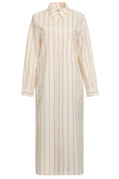 Totême Striped Buttoned Dress