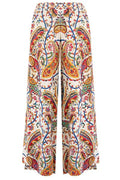 Etro Paisley Wrap Wide-Leg Pants