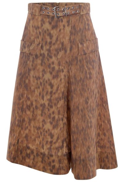 Ganni Printed Skirt