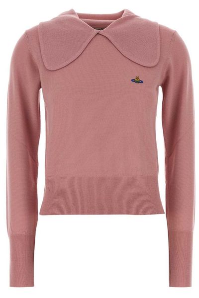 Vivienne Westwood Tie Bea Polo Knitted Top