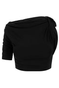 Jacquemus Draped Knot-Detailed Top