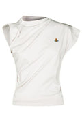 Vivienne Westwood Orb Logo Cap Sleeve Top