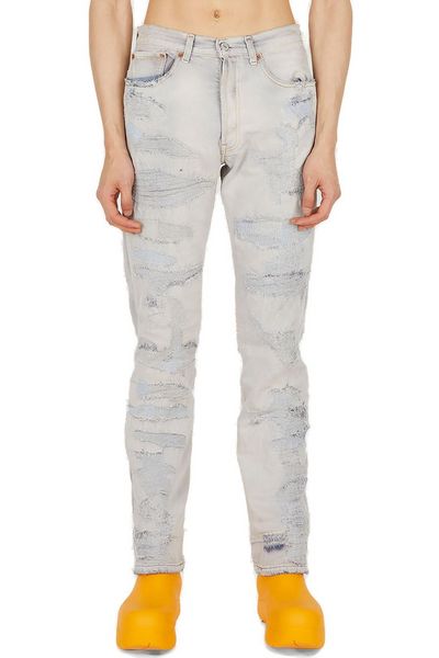 Notsonormal Distressed Mid-Rise Jeans