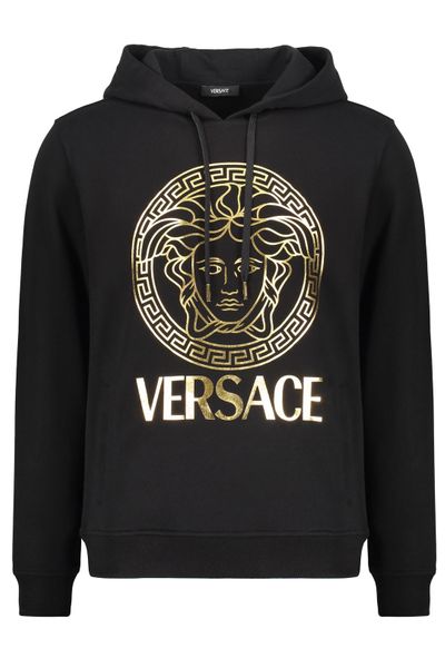 Versace Medusa-Head Drawstring Hoodie