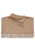 By Malene Birger Fringed Edge Cropped Poncho