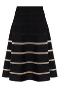 Balmain Panelled Flared Skirt