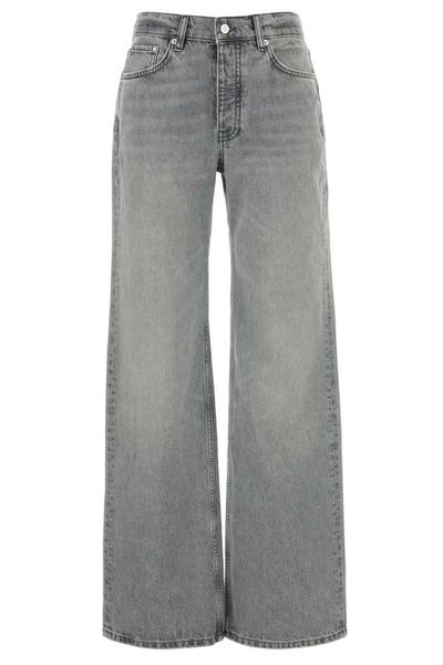 Anine Bing Hugh Wide-Leg Jeans