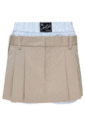 Alexander Wang Pleated Mini Skorts