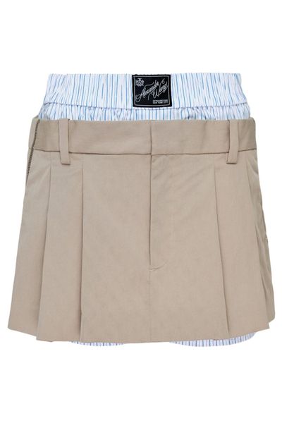 Alexander Wang Pleated Mini Skorts