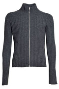 Jil Sander Zip-Up High Neck Cardigan