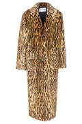 Stand Studio Animal Printed Buttoned Coat