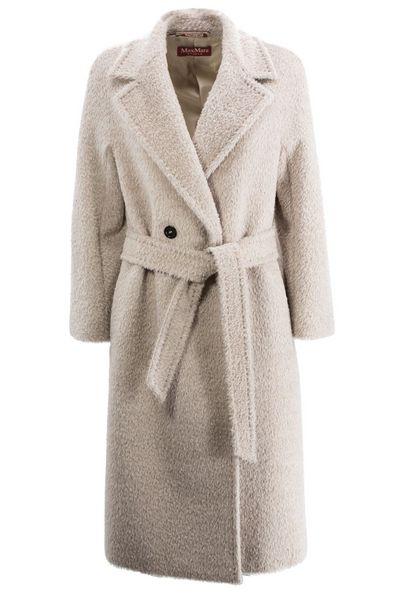 Max Mara Studio Double-Breasted Belted Coat