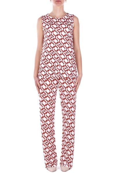 Max Mara Abate All-Over Patterned Pants