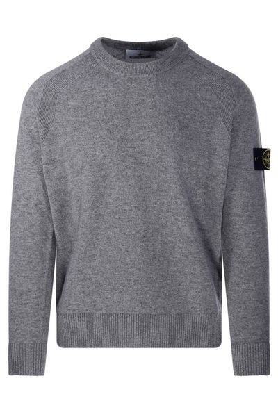 Stone Island Compass Badge Crewneck Jumper