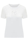 Dolce & Gabbana Logo Embellished T-Shirt