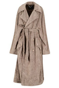 Balenciaga Tie-Waisted Midi Coat