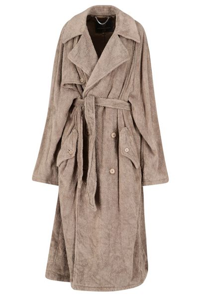 Balenciaga Tie-Waisted Midi Coat