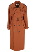 Saint Laurent Double-Breasted Trench Coat