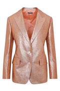 Tom Ford Single-Breasted Glitter Detailed Blazer