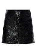 Courrèges Logo Embroidered Belted Mini Skirt