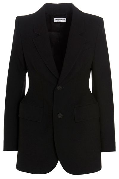 Balenciaga Hourglass Single-Breasted Jacket