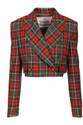 Vivienne Westwood Checked Double-Breasted Blazer