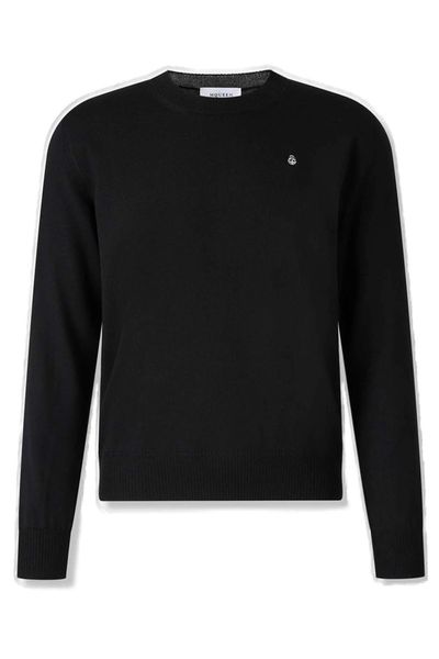 Alexander McQueen Skull Embroidered Crewneck Jumper