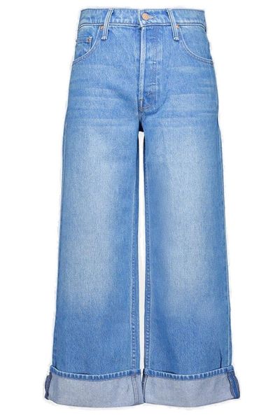 Mother Smoothie Crop Cuff Jeans
